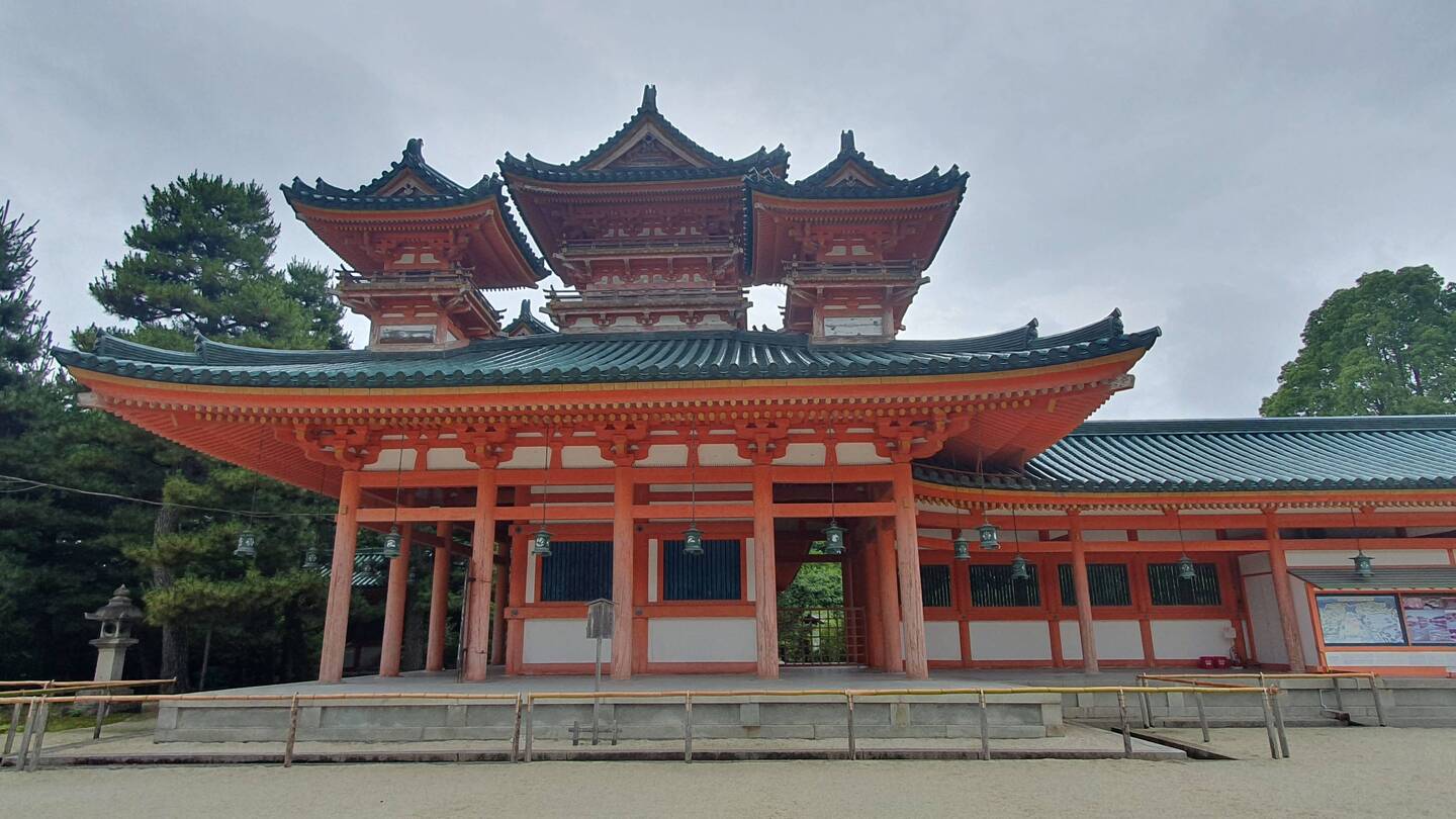 Heian-jingū Schrein.