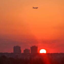 Sonnenuntergang Burgas