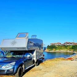 Stellplatz an Drivers Besch