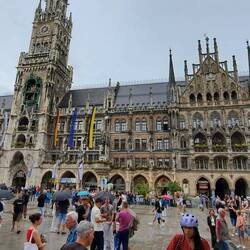 Der Marienplatz - in diesem Jahr ohne meisterfeier 🤭