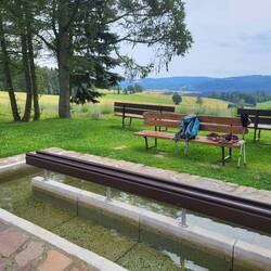 Genau das Richtige für müde Wanderfüße.