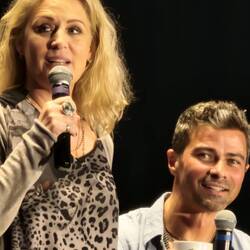 Plays Mary and "young" John Winchester