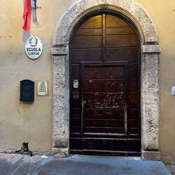 For my educator friends: the elementary school next to the church concert venue.