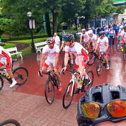 Durchfahrt Europapark zum Fotoshooting