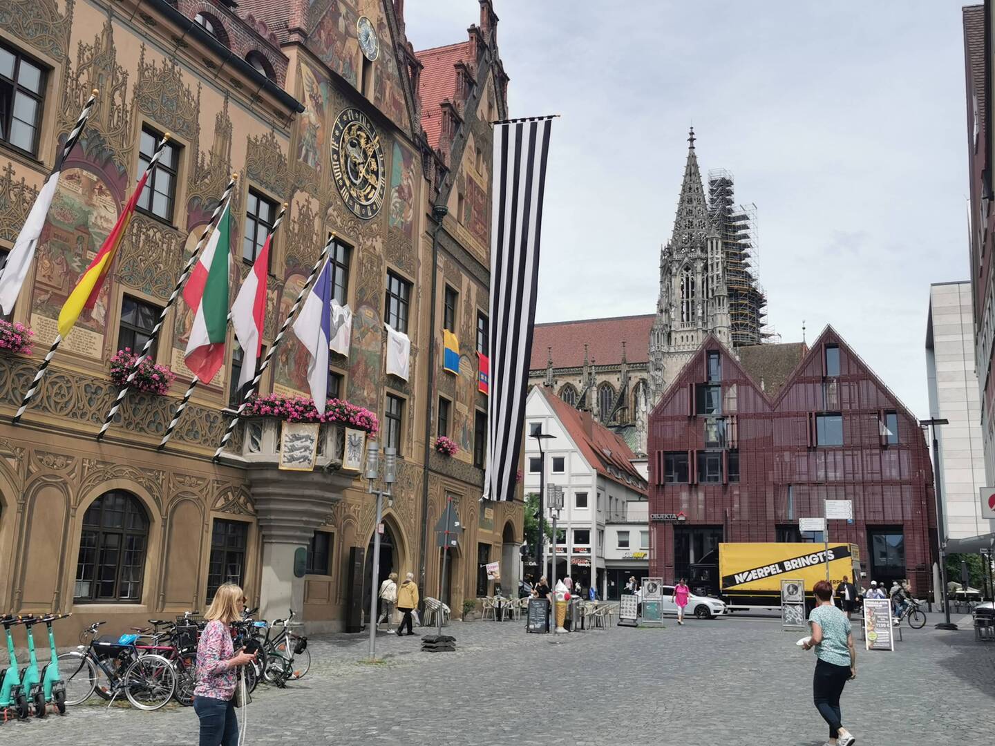 Eine kleine Stadtrundfahrt. Mein Abschied von Ulm...