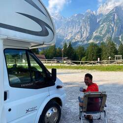 Coffee with a view ⛰️🥰🚐🫶🏼