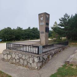Monument zum Gedenken an den Spanischen Bürgerkrieg.