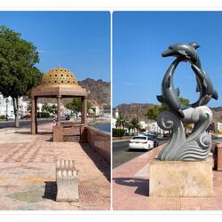 Along the Mutrah Corniche — Muscat, Oman.