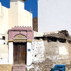 A pop of blue — Muscat, Oman.
