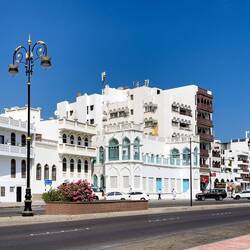 Along the Mutrah Corniche — Muscat, Oman.
