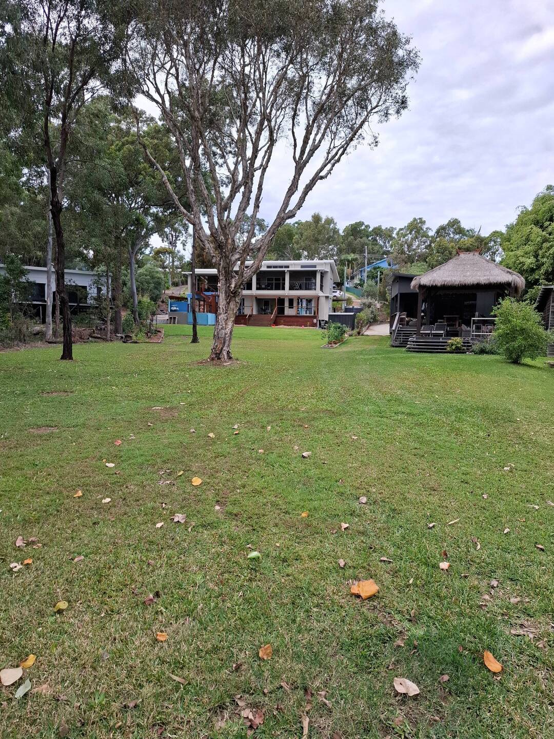 The house we're lucky enough to stay on Macleay Island