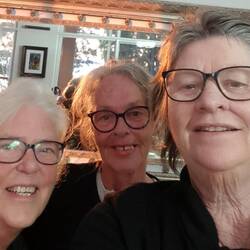 Jen, Chrissie and Ang