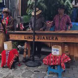 Straßenmusik in San Juan