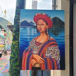 Wieder eine Neuinterpretation von Mona Lisa