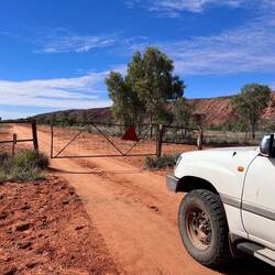 Our first gate, hope the rest are unlocked too