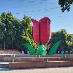 Brunnen-Deko in Shymkent