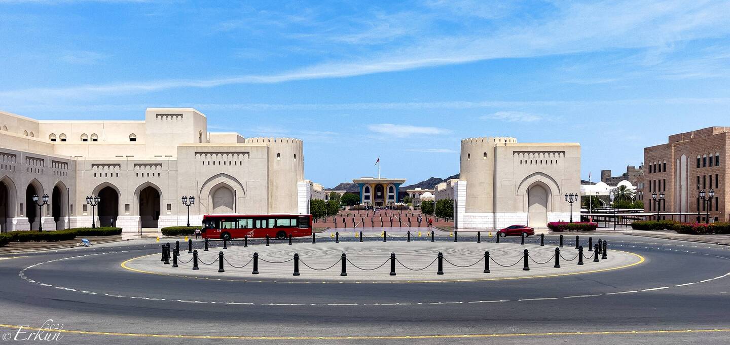 Government & Al Alam Palace Complex — Muscat, Oman.