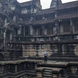 One of Angkor Wats bathing pools