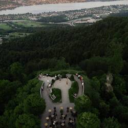 From the tower