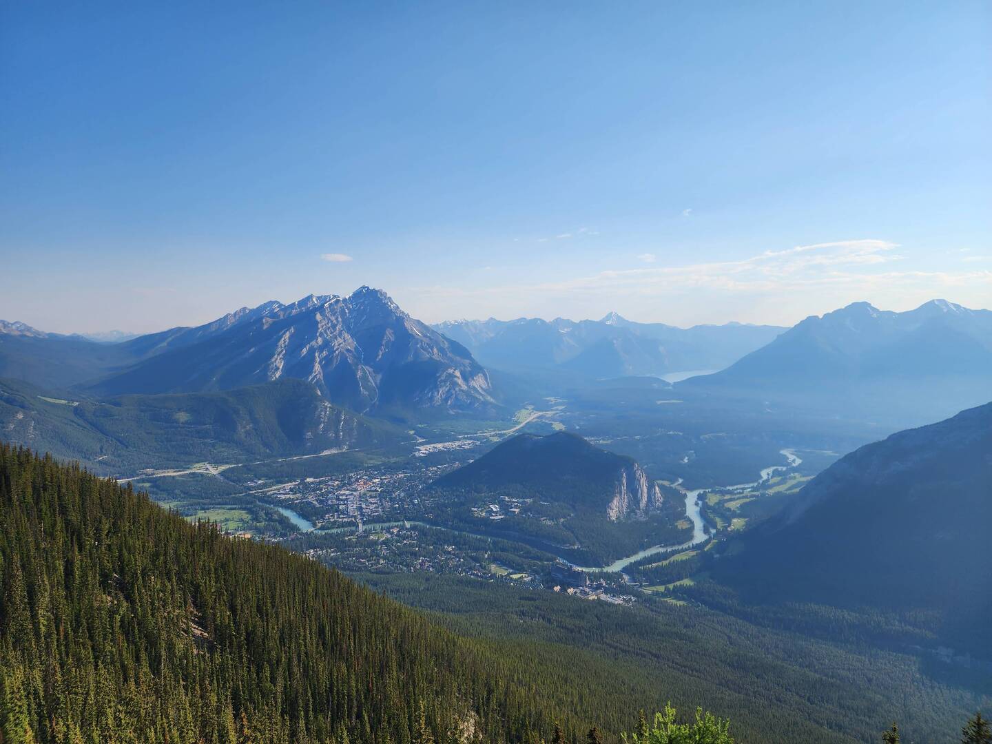 Banff National Park, in the heart of the Canadian Rockies.