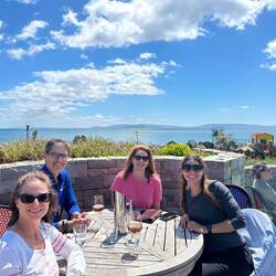 Lunch at Blackrock Cottage, definitely worth the walk and recommended!