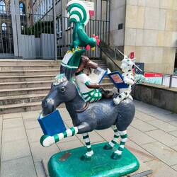 Saw a few variations of the statue