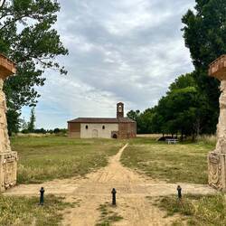 A church that almost no one sees on the way into Sahagun unless you are a pilgrim