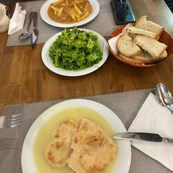 Mittagessen (war deutlich leckrer als es aussieht)