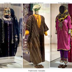National Museum ... traditional costumes — Muscat, Oman.