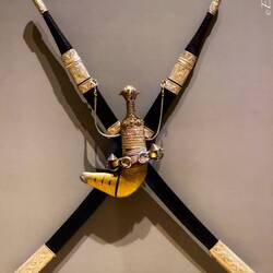 The National Emblem stands as a reminder of the historic battles waged to build the peaceful nation.