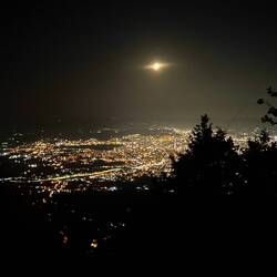 Aussicht von unserer Unterkunft