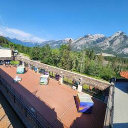 Cave and Basin was rehabilitated in 2013, not bring back swimming, the tank is still below the deck.