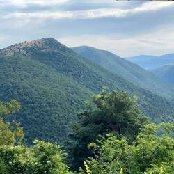 My feet keep leading me up to this view northeast from near Rocco Maggiore