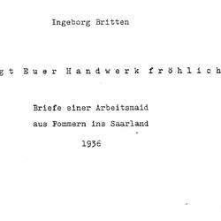 ... und die Datei der Briefe von 1936. Diese sind im "Bundesarchiv Koblenz" archiviert seit 1987