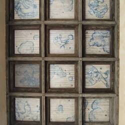 Deckenmalerei am Rathaus