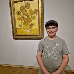 Me with the Sunflowers