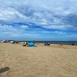 wieder zurück am eigenen Strand