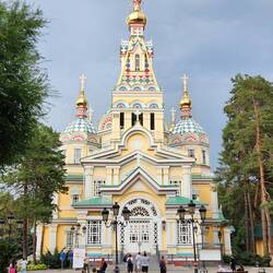 Ascension cathedral in almaty