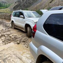 Abschleppseile gerissen, Umsteigen