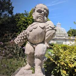 There was this kind of odd dwarf statue garden. Im honestly not sure what that was all about