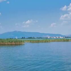 Unsere Bucht, in der wir nun, wenigstens für 1 Nacht stehen werden.