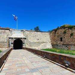 Das Castle von Chios Stadt - bzw. das, was davon übrig ist
