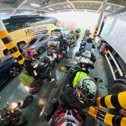 Angekommen in Kristiansand, Norwegen