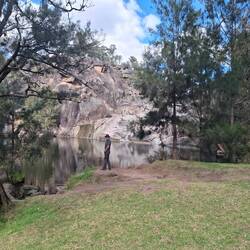 Coomba Falls and swimming hole