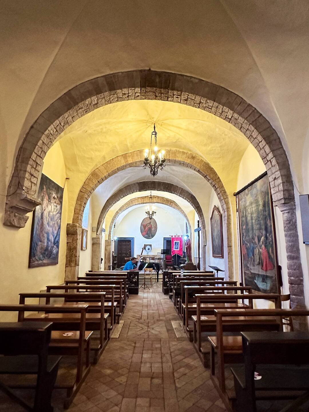 Chiesa di San Paolo, where we had a number of concerts. It dates back to 1079!