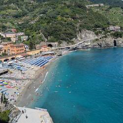 Monterosso from above