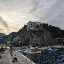Monterosso in the evening light