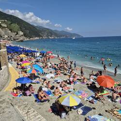 Very busy beach