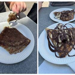 Crepes for breakfast