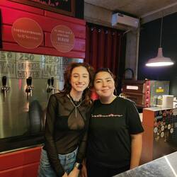 Alina and co-bartender whose name escapes me